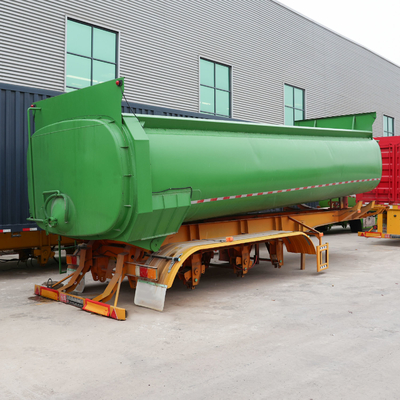 50 τόνων U σχήμα πίσω κλίση Dump πίσω Dump κλίση Semi trailer και Jost Landing Gear