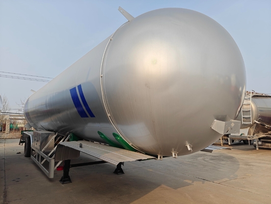 3άξονα 13ton Gas Fuel Oil Semi-Terrailer για την Τανζανία Χρησιμοποιούμενο δεξαμενόπλοιο δεξαμενόπλοιου