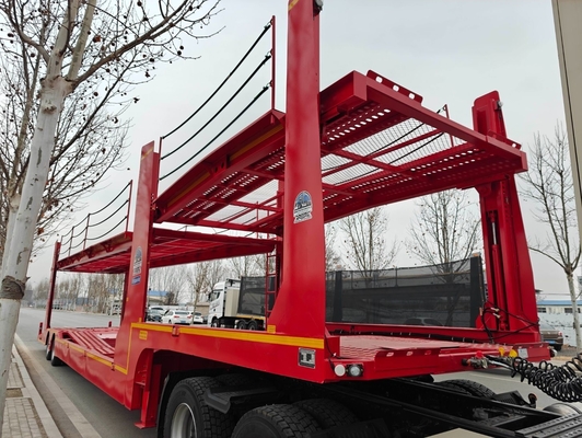 Το ABS Flatbed Car Carrier Trailer Η τέλεια λύση για την αποδοτικότητα της μεταφοράς αυτοκινήτων