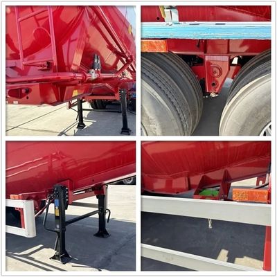 30000L/40000L/50000L Τρεις άξονες δεξαμενή/τεξαμενόπλοιο ημιπροκατασκευή για βαλβίδα ανάκτησης ατμού Civacon