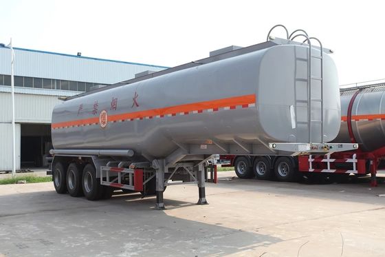 2 Άξονες 3 Άξονες 30000L/40000L/50000L Τανκ/Τανκφόρικα Ημιπροκατασκευή για τη μεταφορά πετρελαίου/καυσίμου/διζελέλου/αερίου