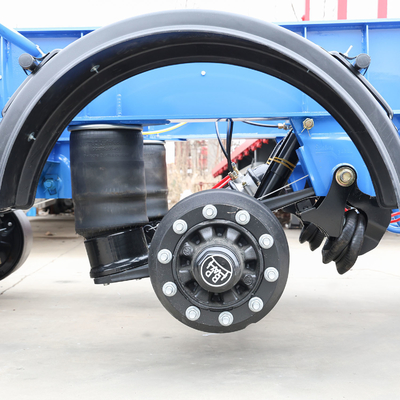 100T 120t βαρύ φορτηγό 8 άξονες Lowboy/Low Bed/Low Load Lowbed Semi Truck Trailer