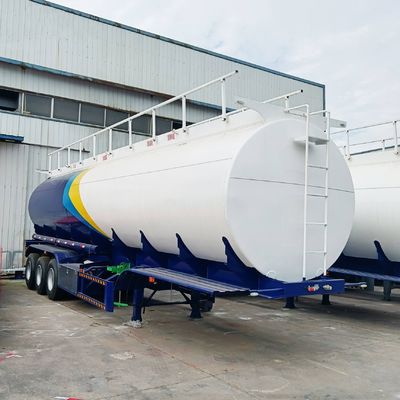 3 άξονας 40 Cbm Tanker πετρελαίου πετρελαίου Diesel Tanker Truck Trailer για 42000 λίτρα δεξαμενή καυσίμου