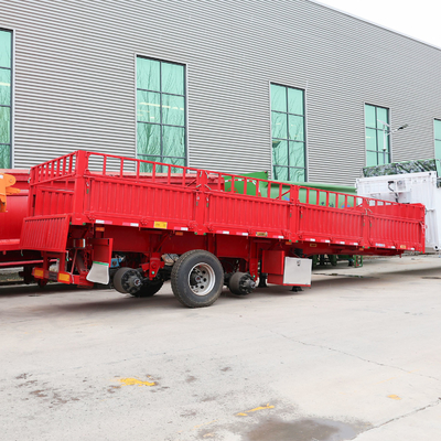 13000x2500-3000x1650mm 4 άξονες χαμηλόκρεμα Semi Truck Trailer με πιστοποίηση ISO9001