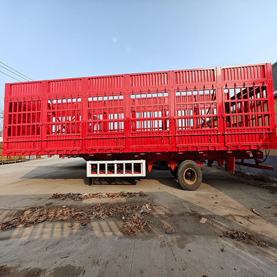 Φράχτης φορτίο Semi-Truck ρυμουλκούμενο με 12 ελαστικά και 3&quot; Kingpin