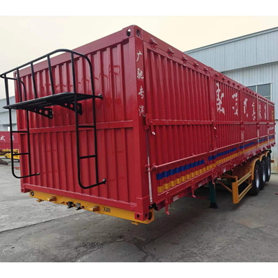 13000*2500*3250mm Top Stake Fence Cargo Livestock Semi-Trailer με γουσκόνεκ ανθεκτικό