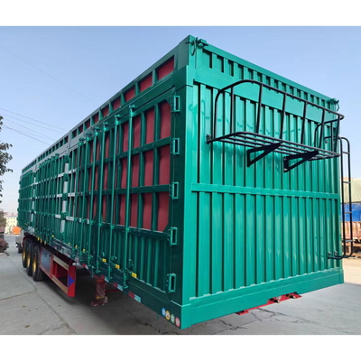 2&quot; ή 3&quot; Kingpin Fence Stake Bulk Cargo Semi Trailer Dumping Truck με ελαστικά διπλού νομίσματος