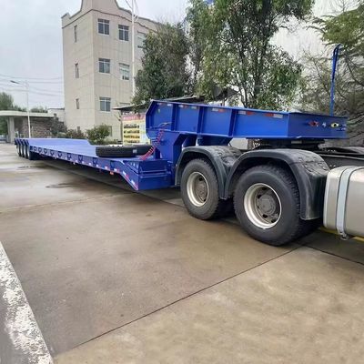 13000x2500-3000x1650mm 4 Άξονες 80 Τόνους Χαμηλόποδα Ημιαφορεία βαρύ φορτίο Βέλτιστος πωλητής