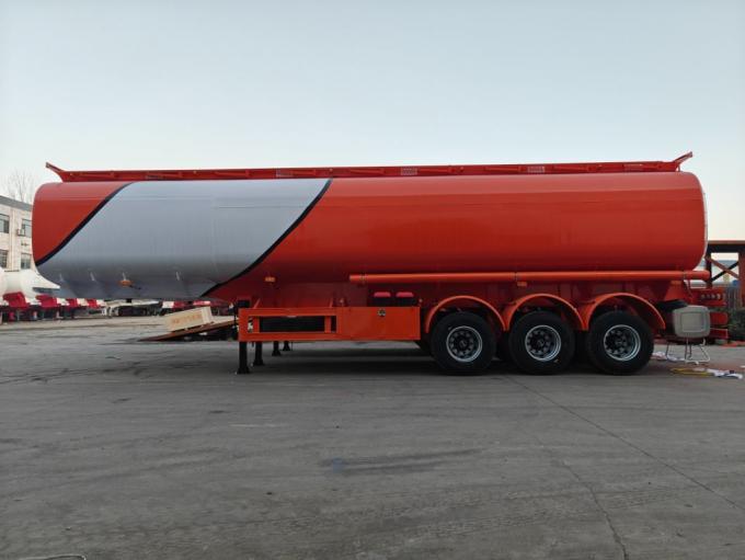 Export 40/45/50m³ 3-Axle Oil Tank Semi-Trailer Liquid Transport Semi Trailer